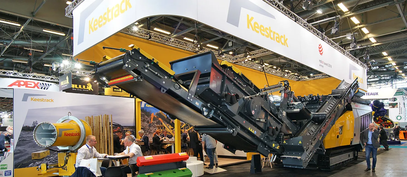 Successful INTERMAT for Keestrack