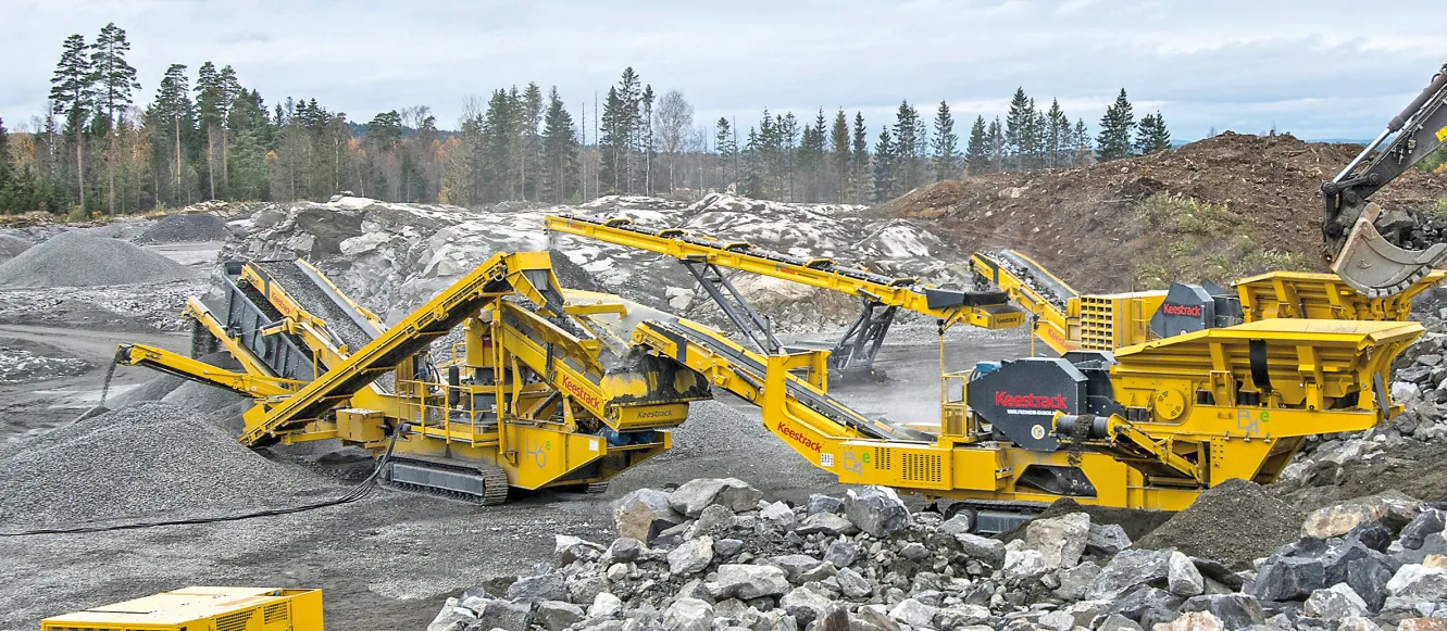 Keestrack optimizes electric drive technology