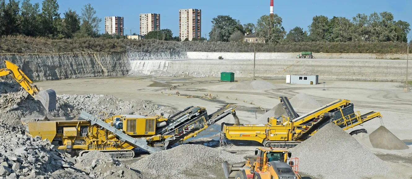 Full electric processing in Estonian limestone