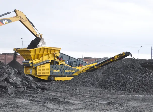 K4 - Novum screening coal in Mongolia at 200 ton/hour