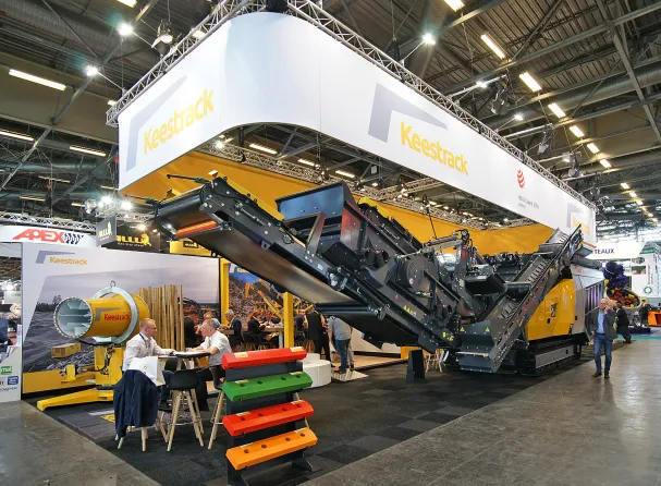 Successful INTERMAT for Keestrack