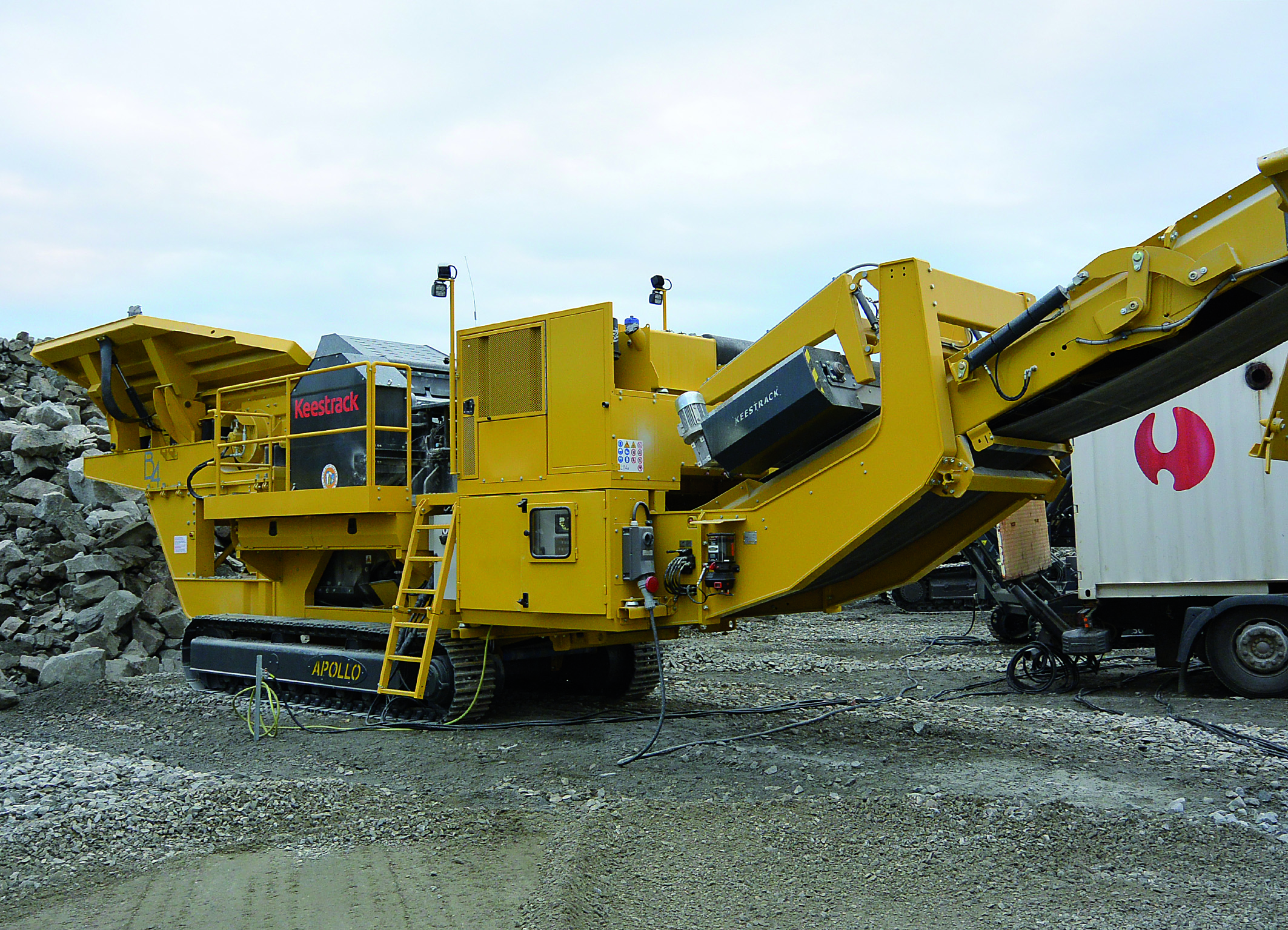 Electrc B4 jaw crusher